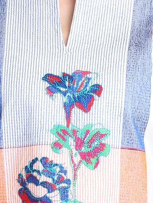 white cotton straight kurta - 10788646 - Standard Image - 4