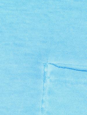 blue cotton pocket t-shirt - 10795181 - Standard Image - 4
