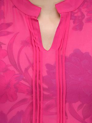 a-line layered kurta - 10819831 - Standard Image - 4