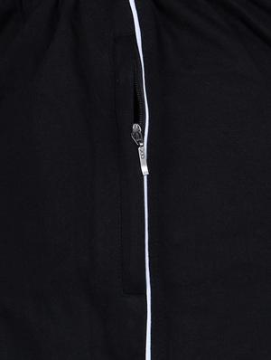 black cotton shorts - 10841110 - Standard Image - 4