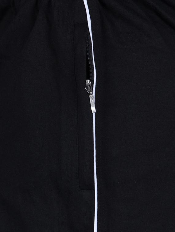 black cotton shorts - 10841110 - Zoom Image - 4