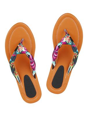black leatherette slip on sandal - 10842631 - Standard Image - 4