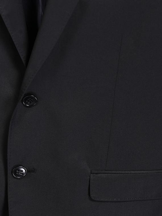 black cotton formal blazer - 10847072 - Zoom Image - 4