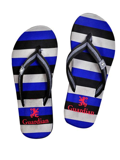 blue leatherette slippers - 10847455 - Very Small Image - 1