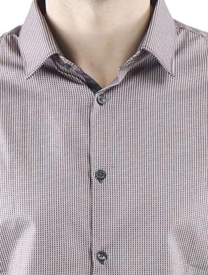 lavender cotton casual shirt - 10880942 - Standard Image - 4