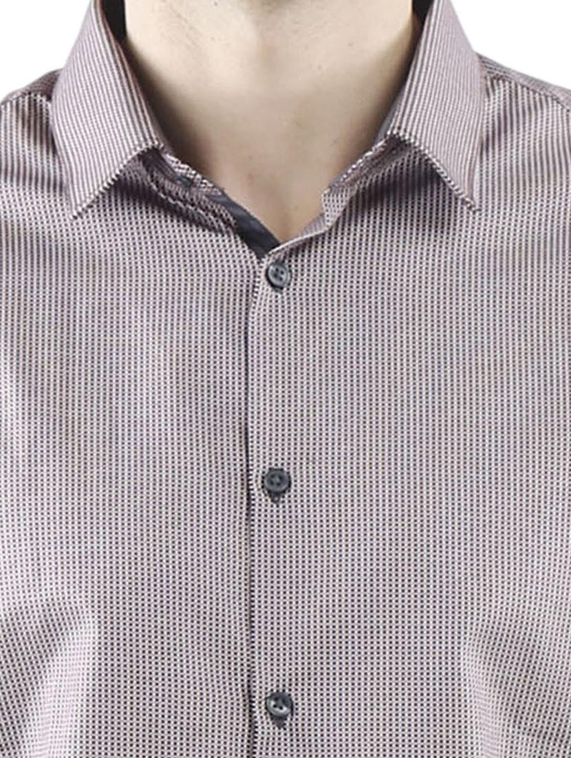 lavender cotton casual shirt - 10880942 - Zoom Image - 4
