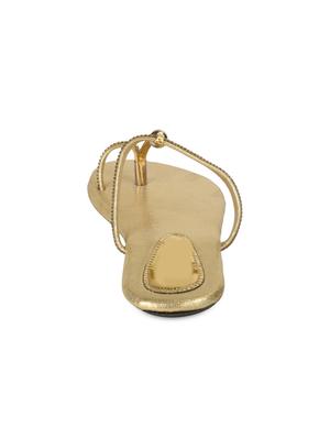 gold Embellished sandals - 1090949 - Standard Image - 4