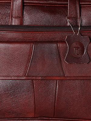 brown leather laptop bag - 10912952 - Standard Image - 4