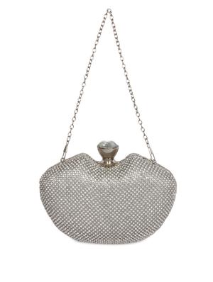 crystal head apple shape box clutch - 1094620 - Standard Image - 4