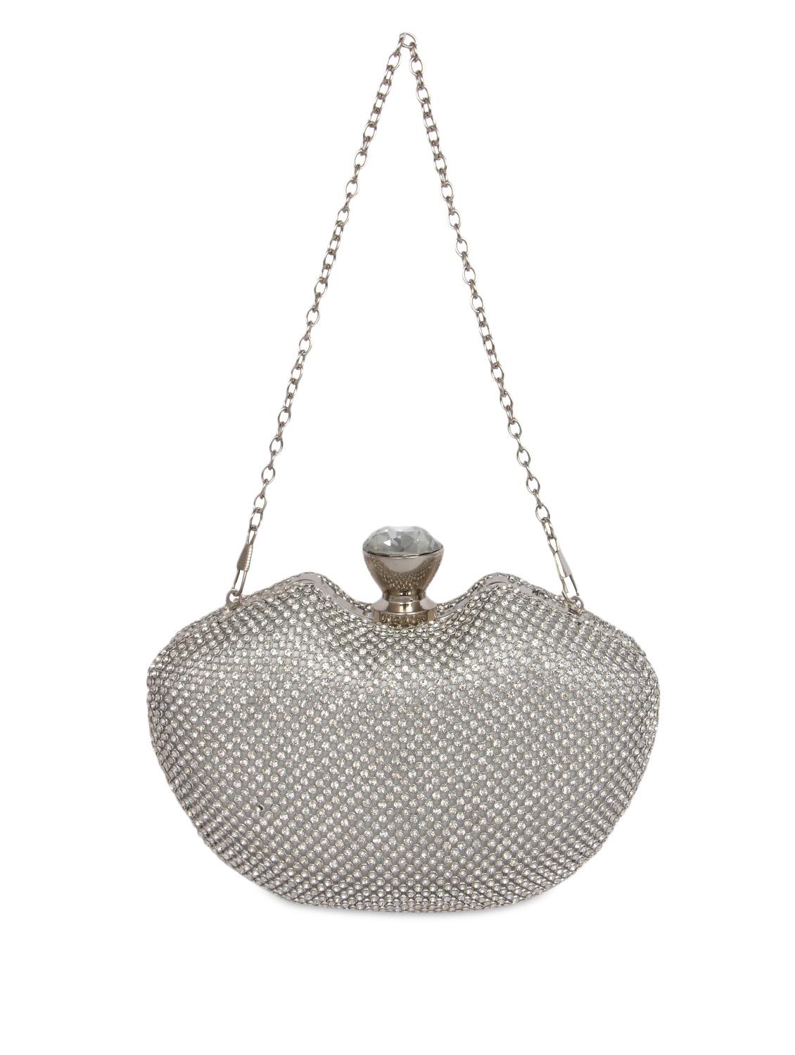 crystal head apple shape box clutch - 1094620 - Zoom Image - 4