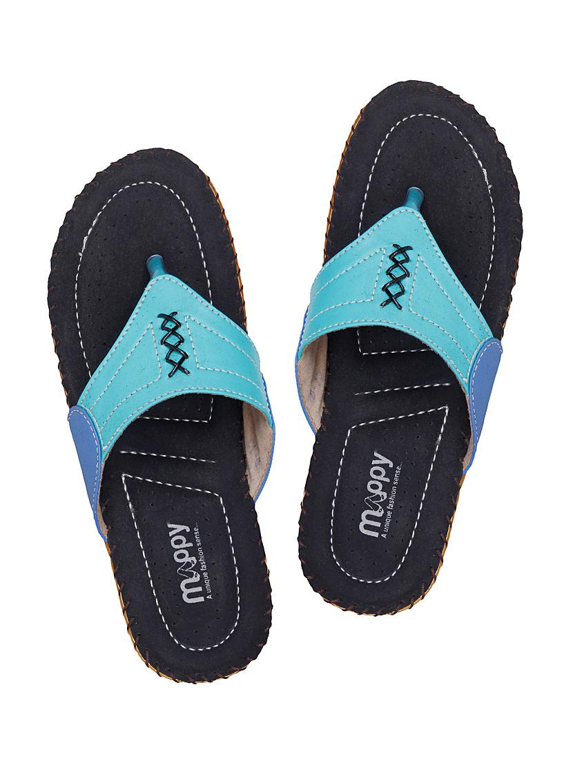 green faux leather sandals - 10986456 - Zoom Image - 4