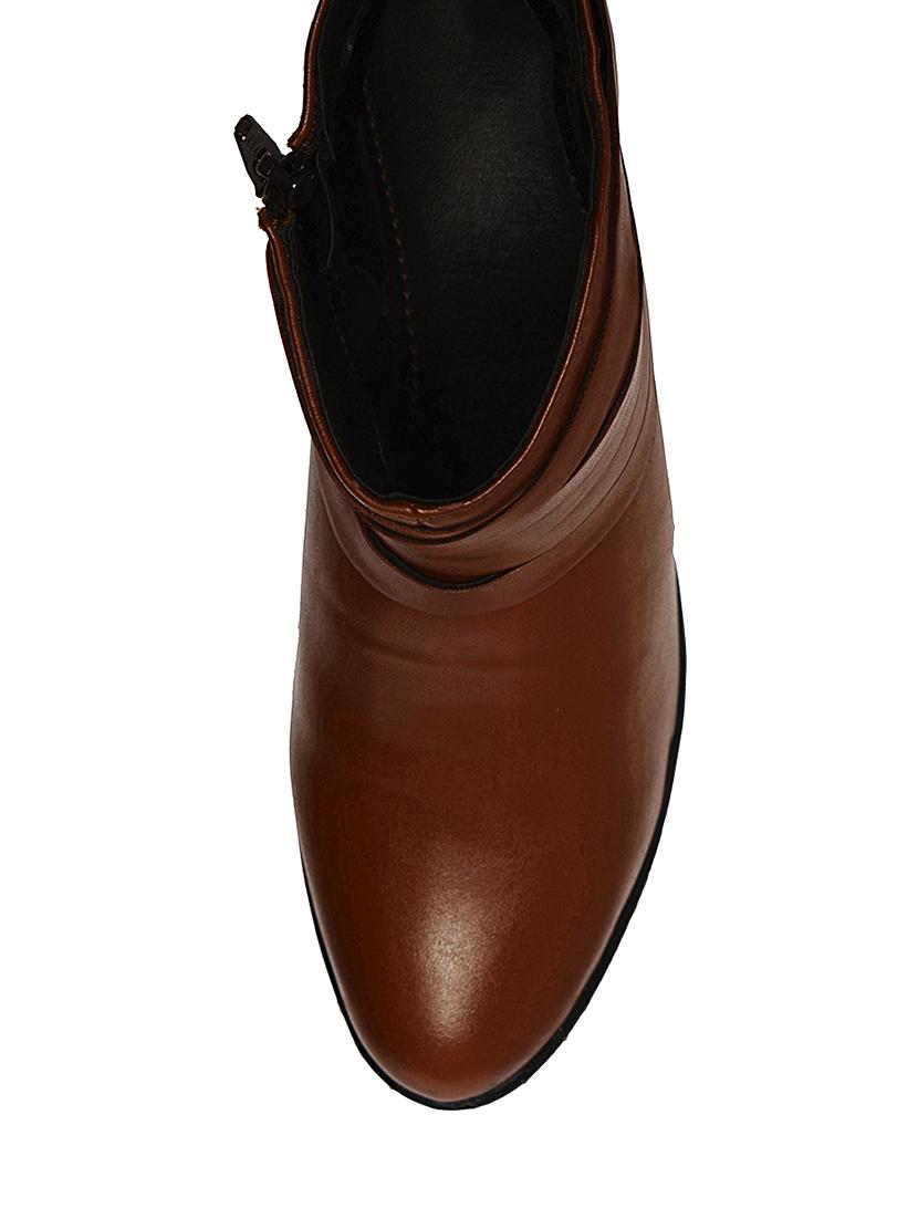 brown faux leather boot - 11004778 - Zoom Image - 4