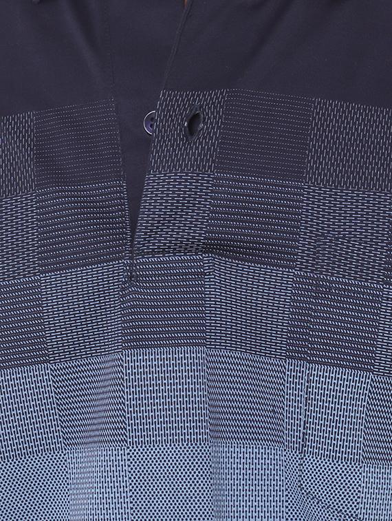 navy cotton tshirt - 11037541 - Zoom Image - 4