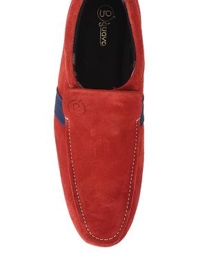 red suede loafers - 11045987 - Standard Image - 4