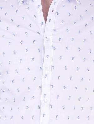 white cotton casual shirt - 11052989 - Standard Image - 4