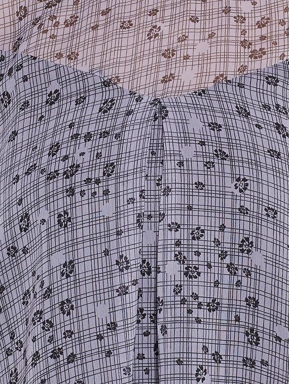 black polyester layered top - 11061453 - Zoom Image - 4