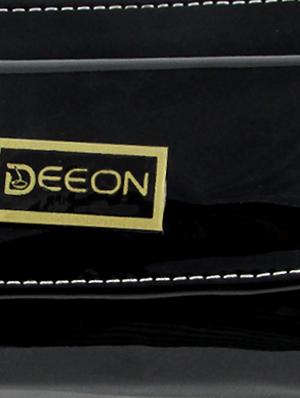 black leatherette clutch - 11100191 - Standard Image - 4
