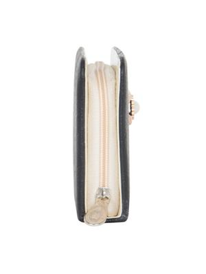 black leatherette clutch - 11100407 - Standard Image - 4