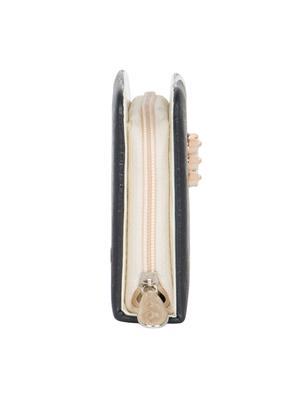 black leatherette clutch - 11100413 - Standard Image - 4