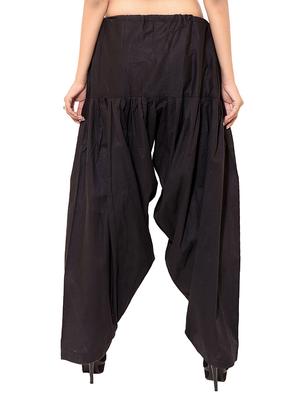 black cotton combo salwars - 11119995 - Standard Image - 7