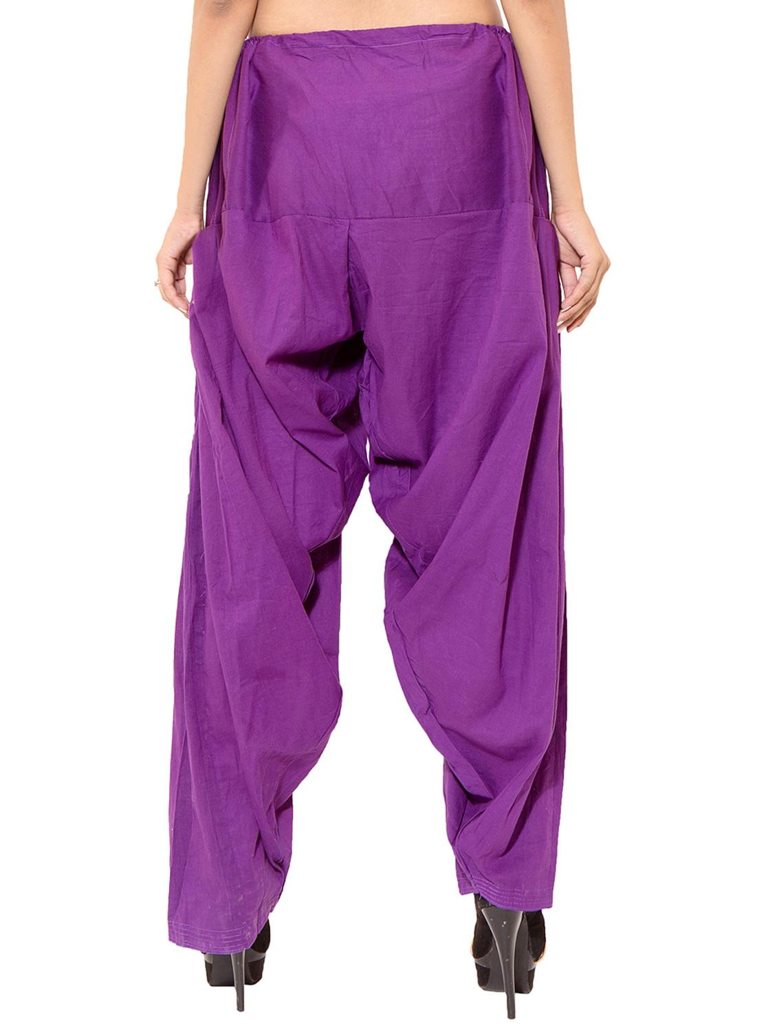 multi colored cotton combo salwars - 11120047 - Zoom Image - 7