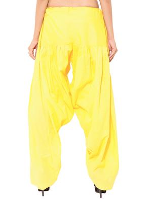 white cotton patiyala salwars - 11120051 - Standard Image - 7