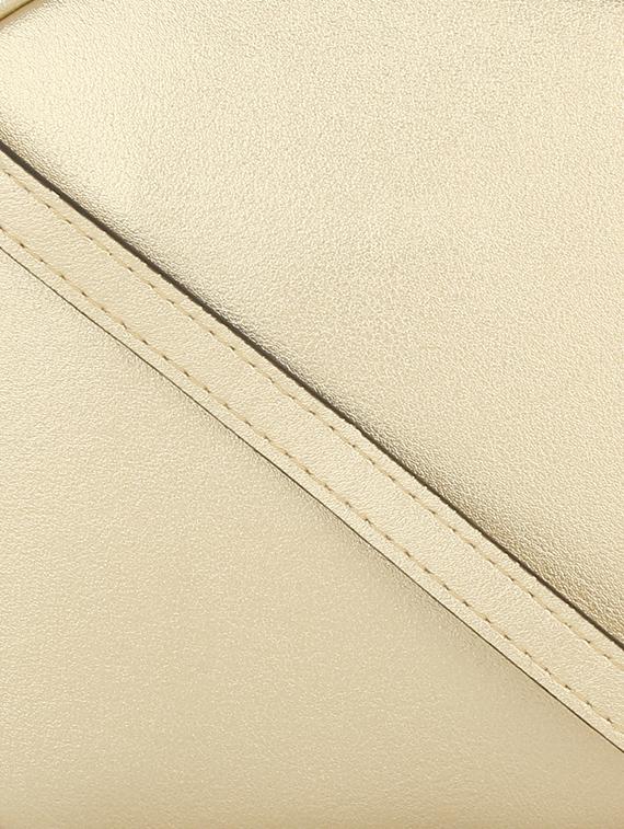 gold leatherette regular sling bag - 11131444 - Zoom Image - 4