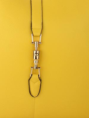yellow leatherette handbag - 11131447 - Standard Image - 4