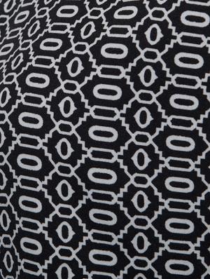 black polyester regular top - 11135056 - Standard Image - 4