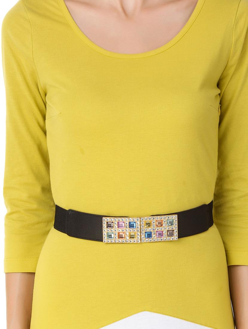scoop neck belted maxi dress - 11149858 - Zoom Image - 4