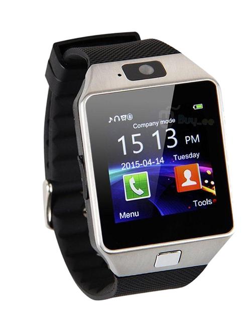 black android smart watch - 11204309 - Standard Image - 1