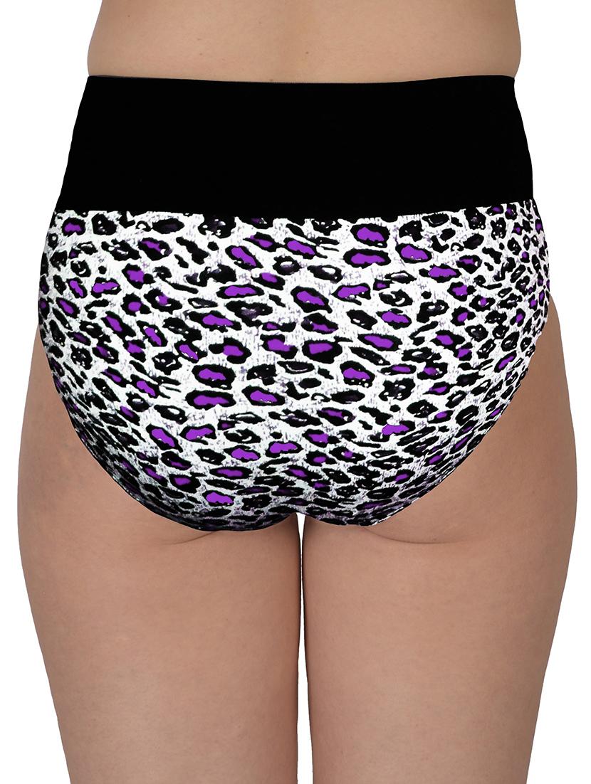 multi colored cotton hipster animal print panty (set of 3) - 11236185 - Zoom Image - 4