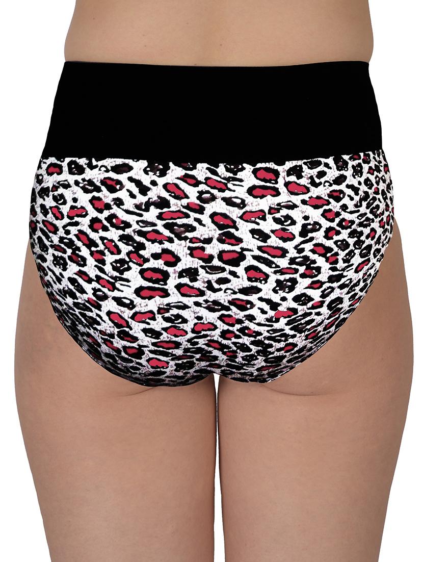 multi colored cotton hipster animal print panty (set of 3) - 11236185 - Zoom Image - 7