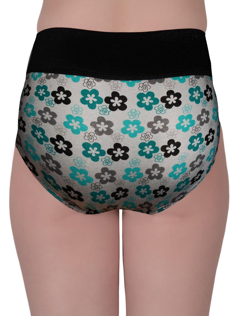 multi colored cotton floral print hipster panty (set of 3) - 11236199 - Zoom Image - 4