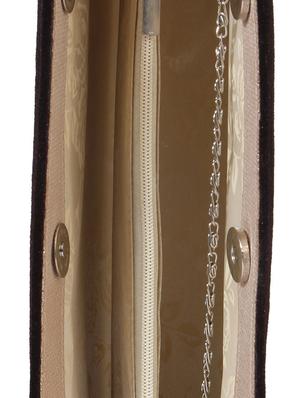 paisley brooch velvet clutch - 1125994 - Standard Image - 4