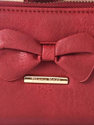 red leatherette wallet - 11260426 - Standard Image - 4