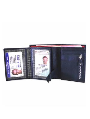 black & red leather wallet - 11260751 - Standard Image - 4
