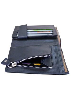black & brown leather wallet - 11260752 - Standard Image - 4