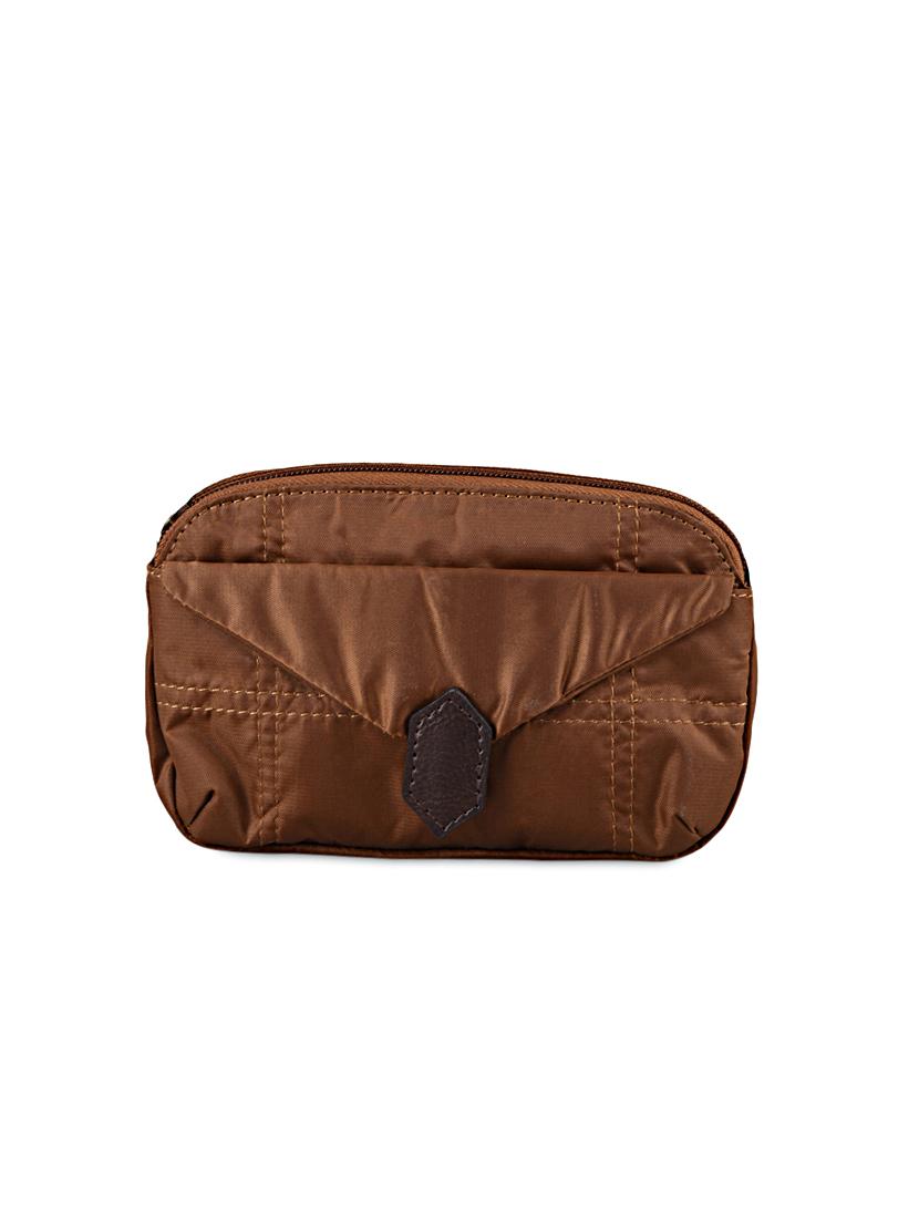 Brown Leatherette Sling Bag - Baggit