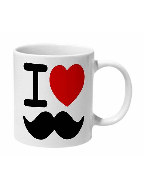 Mooch Wale I Love Mooch Ceramic Mug - 11280513 - Standard Image - 1