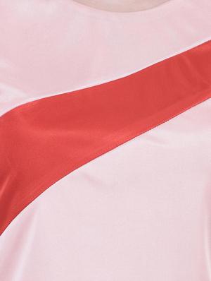 pink polyester crop top - 11282014 - Standard Image - 4