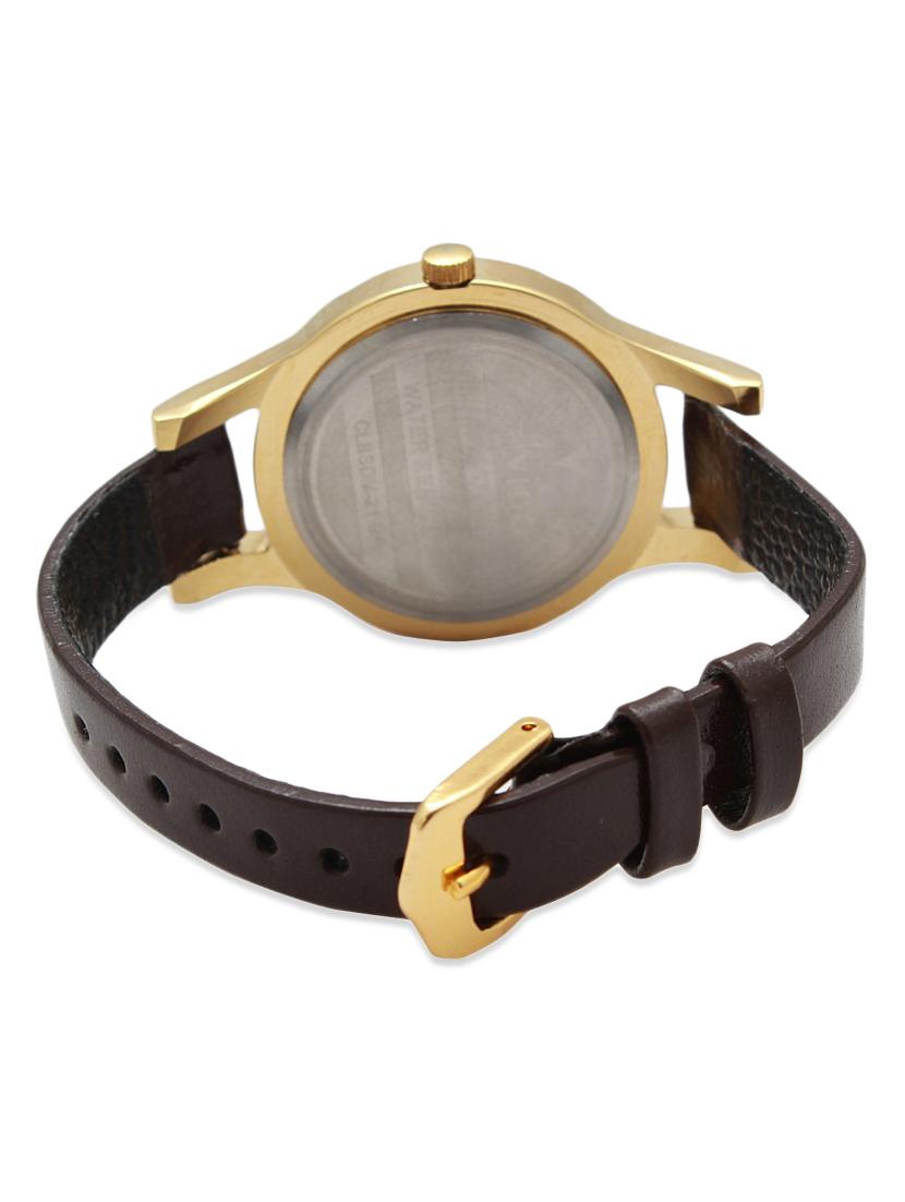 golden fish-scale printed dial wrist watch - 1130642 - Zoom Image - 4