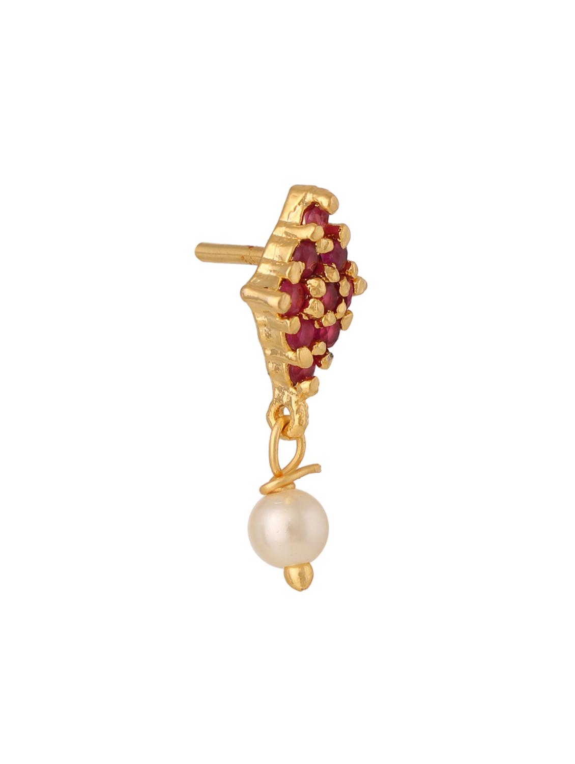 pink gold plated pendant and earrings - 11367188 - Zoom Image - 4
