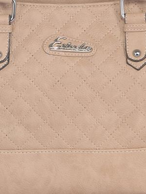 beige faux leather handbag - 11369668 - Standard Image - 4