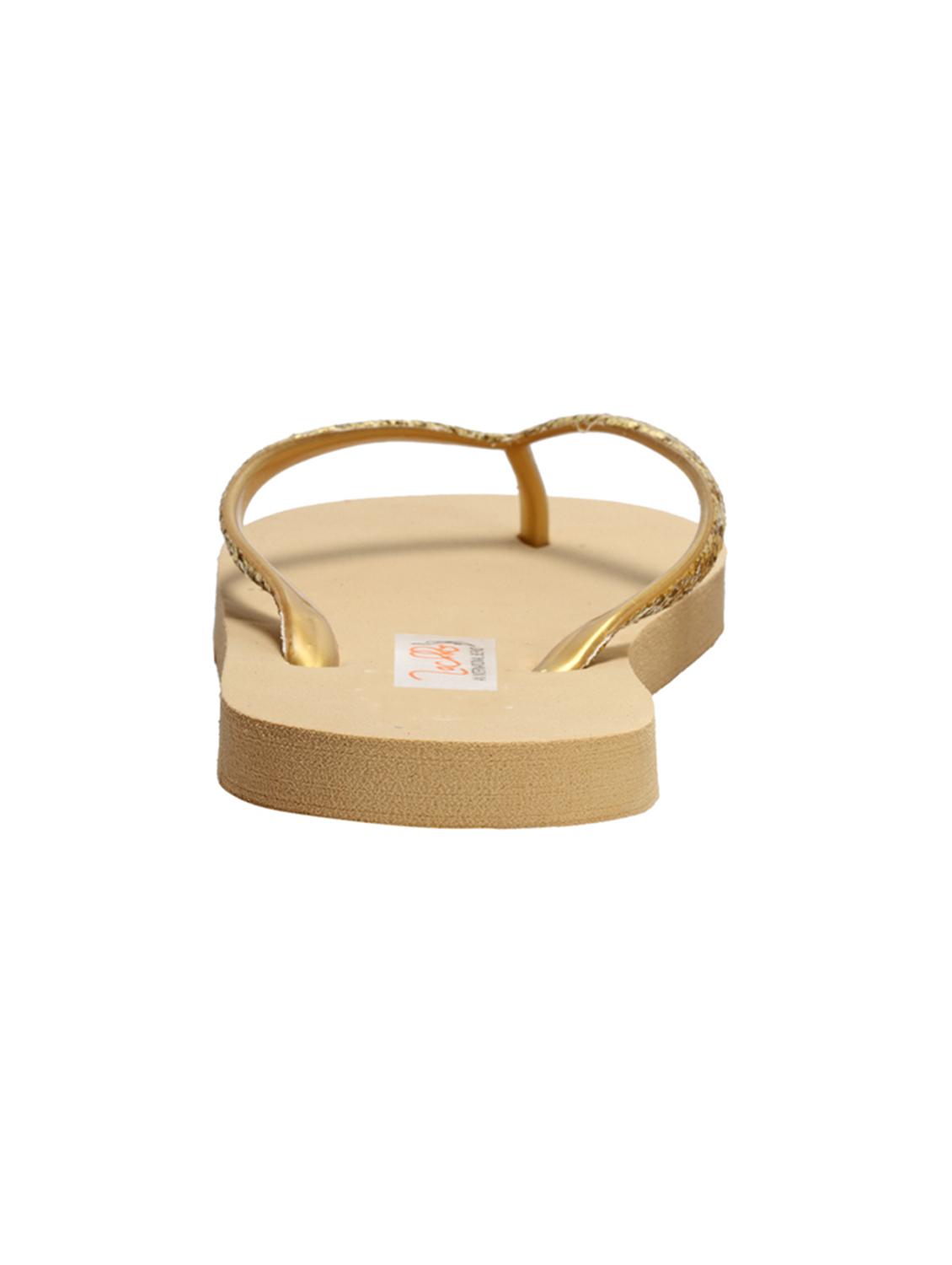 gold shimmer flip flop - 11374169 - Zoom Image - 4