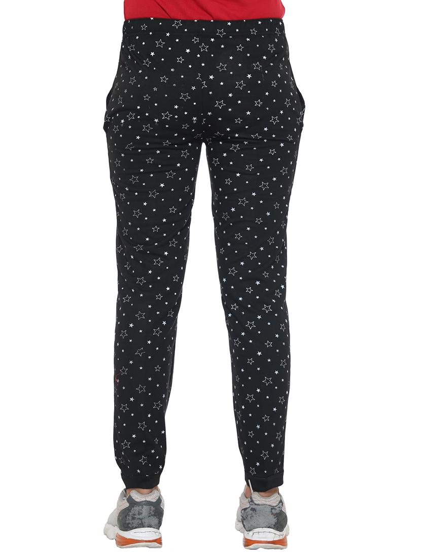 black and navy blue cotton track pants (set of 2) - 11375534 - Zoom Image - 4