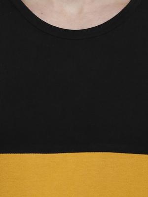 colour block cotton t-shirt - 11379667 - Standard Image - 4