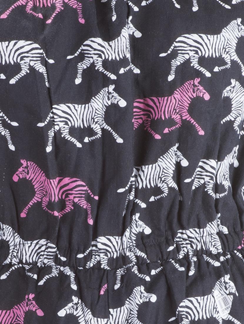 animal printed full leg jumpsuit - 11401867 - Zoom Image - 4