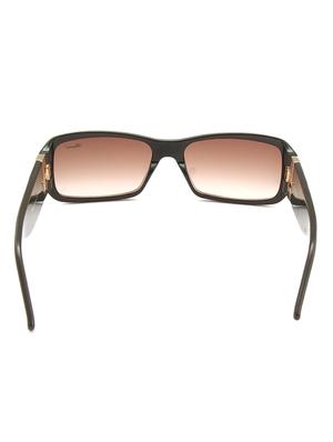 chopard women rectangle brown full frame acetate sunglass chopard-sch040s-09nz - 11404832 - Standard Image - 4