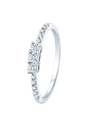 white brass hand ring (set of 4) - 11407689 - Standard Image - 4
